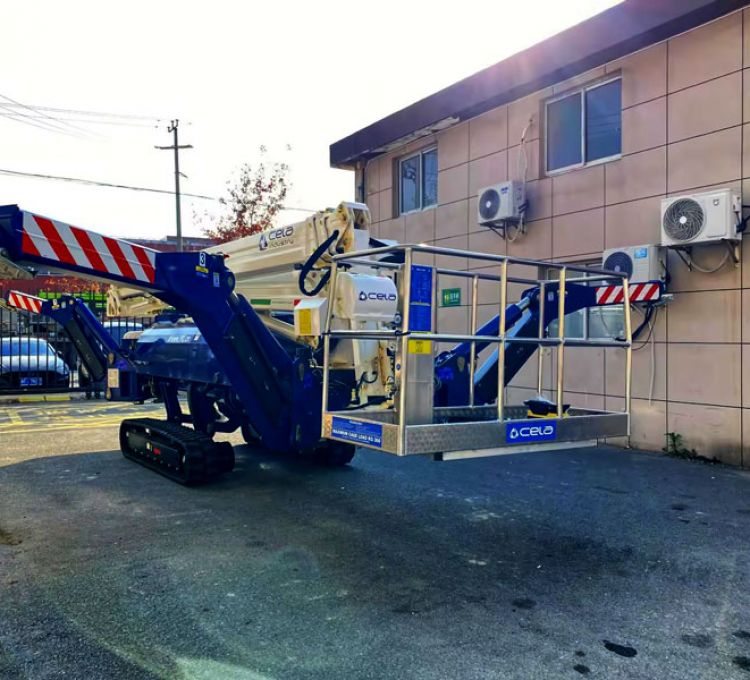 亞卡黎引進(jìn)意大利CELA蜘蛛車——DT CRAWLER 40，專為中國市場量身打造