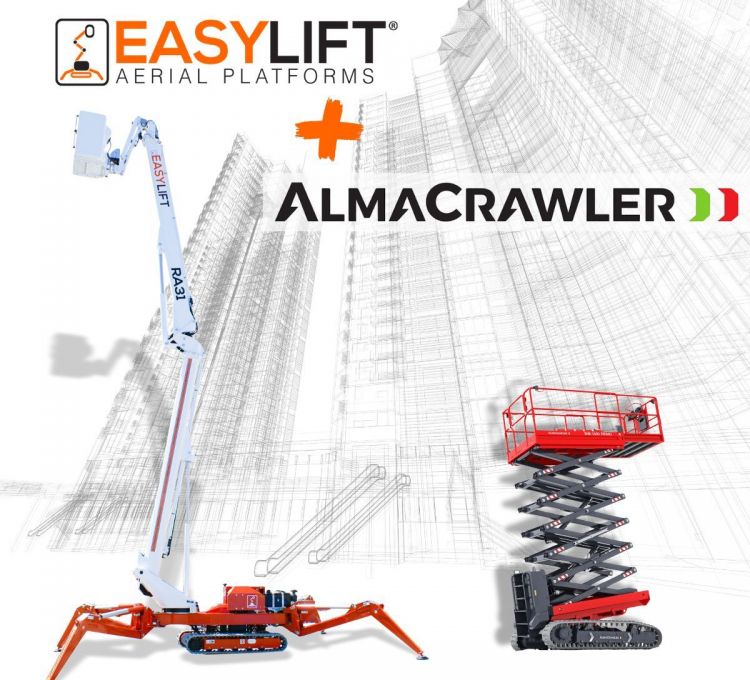 意大利兩大高空作業(yè)平臺企業(yè)強(qiáng)強(qiáng)聯(lián)合：EASY LIFT加入ALMAC集團(tuán)