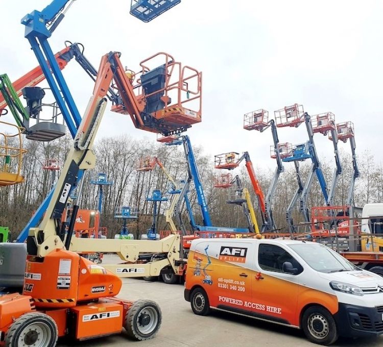 英國AFI公司收購500余臺高空作業(yè)平臺設(shè)備